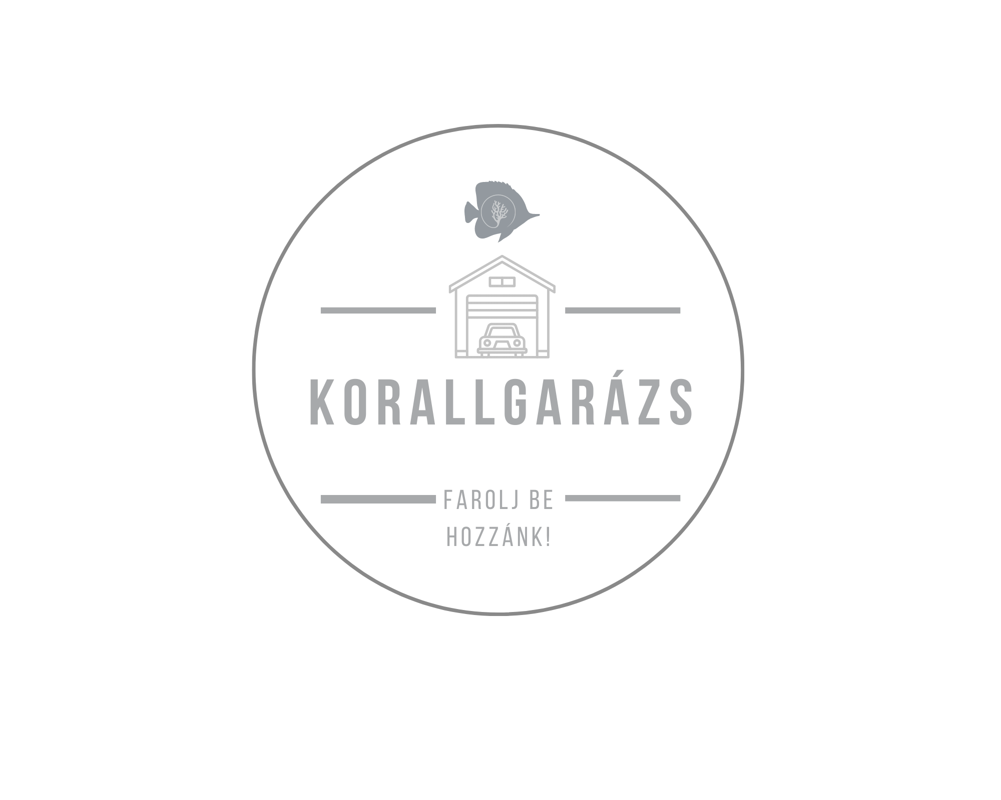 Korallgarázs logó